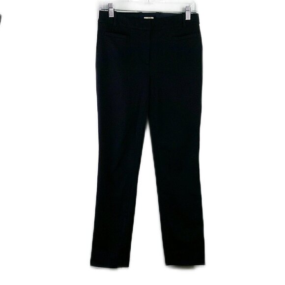 J Crew Factory - Stretch Navy Pant/Chino Trouser- Size 0 Short - Picture 1 of 5